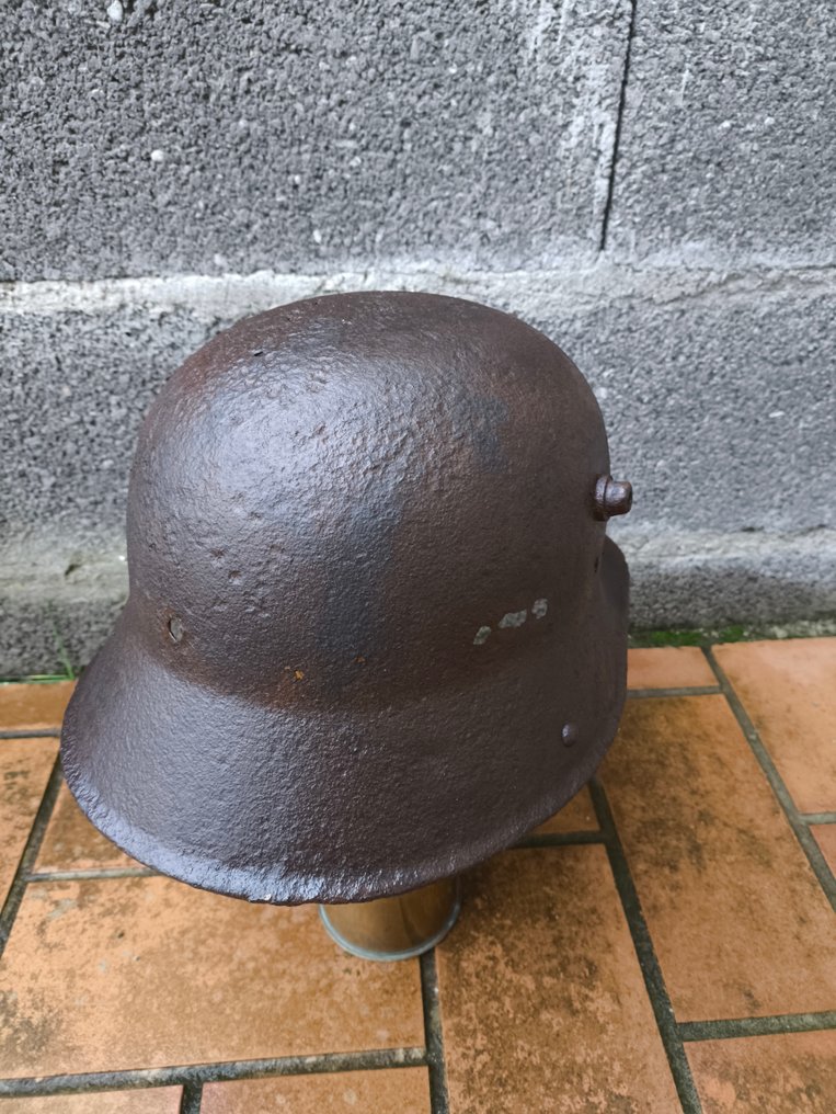 Deutschland - Militärhelm - Deutscher Stahlhelm WW1 Tarnung - Verdun #3.2