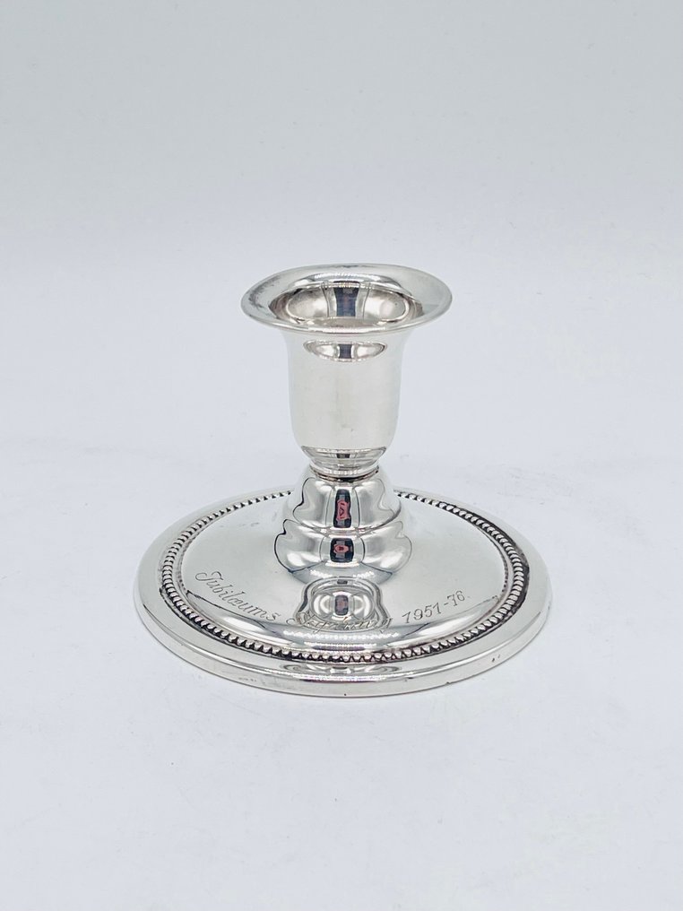 Cito DG - Candlestick - .830 silver - Candlestick w. bead trim #1.0