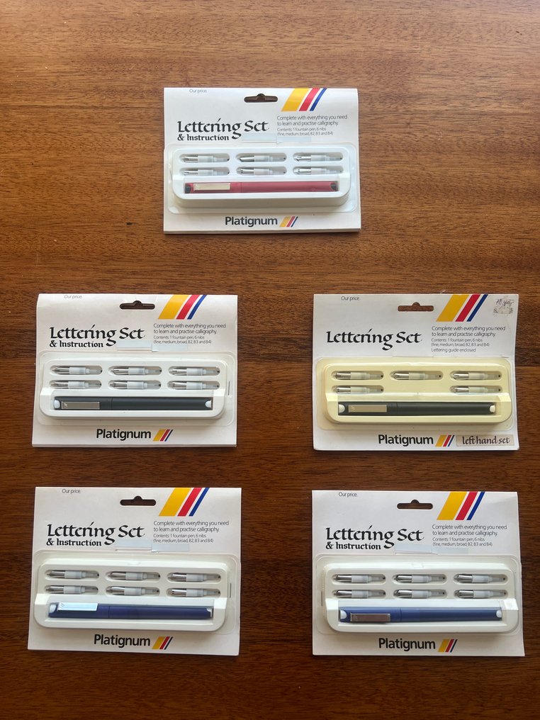 Platignum - Lettering Set - 沒有保留價 - 自來水筆 #1.0