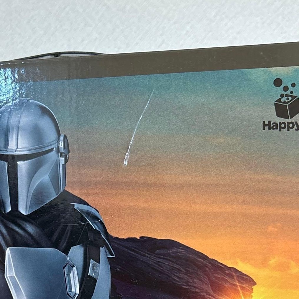 Happy Kuji - Figurka - Star Wars — The Mandalorian — Bust Up Statue — New/Unopened - Plastik #1.0