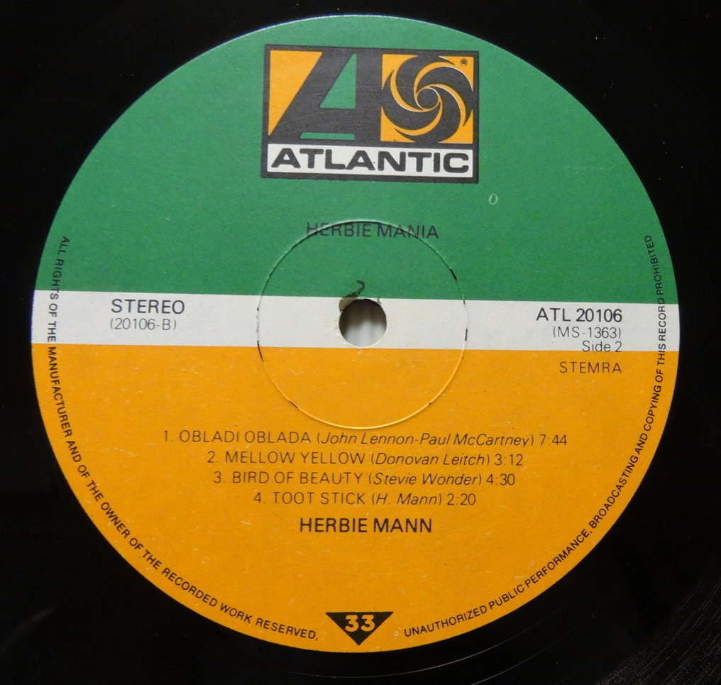 Herbie Mann, Yusef Lateef, Tim Weisberg - 6x Albums - The Flute in Jazz. - 多個標題 - LP - 立體聲 - 1969 #4.3