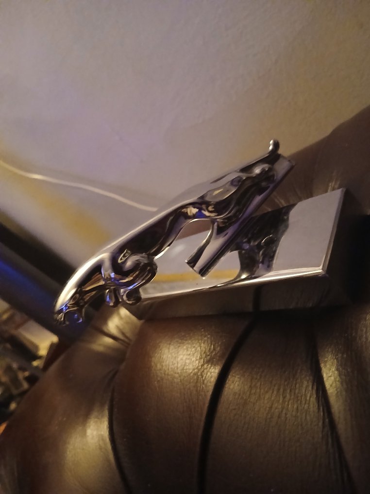 Parte di auto (2) - Jaguar - Jaguar kapornament (Leaper) - 1930-1940 #2.1