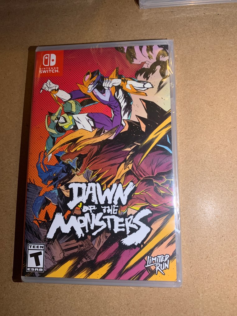 Nintendo - Switch - DAWN OF THE MONSTERS - LIMITED RUN GAMES - Videospill - I original forseglet eske #1.0
