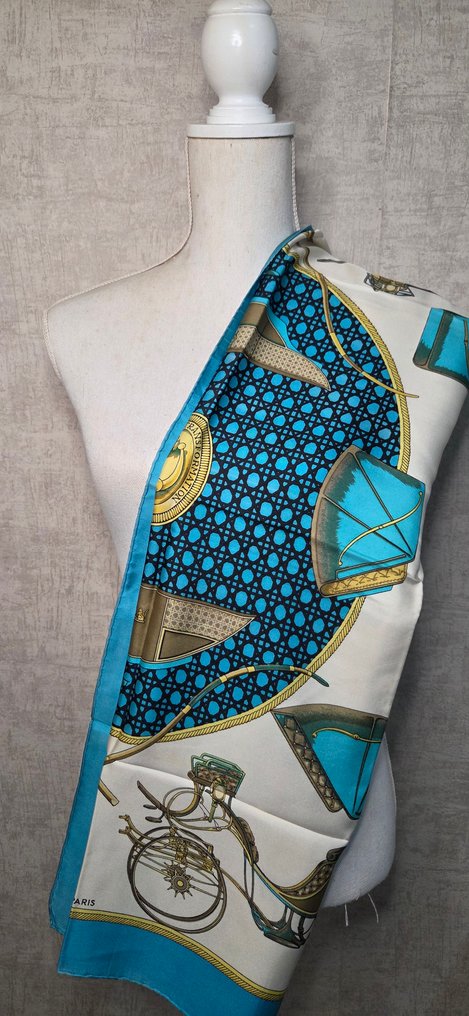 Hermès - Les Voitures à Transformation - Écharpe #2.1