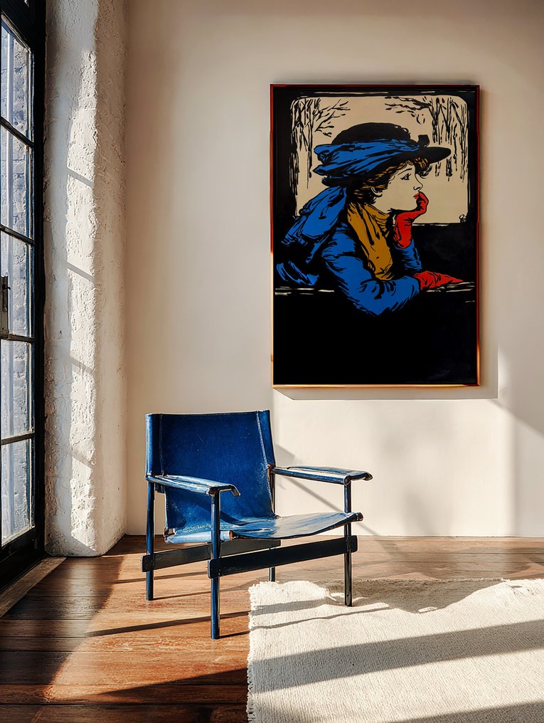 Flavia Delgado - LA SEÑORITA Y SUS GUANTES ROJOS XL (NO RESERVE) #2.1