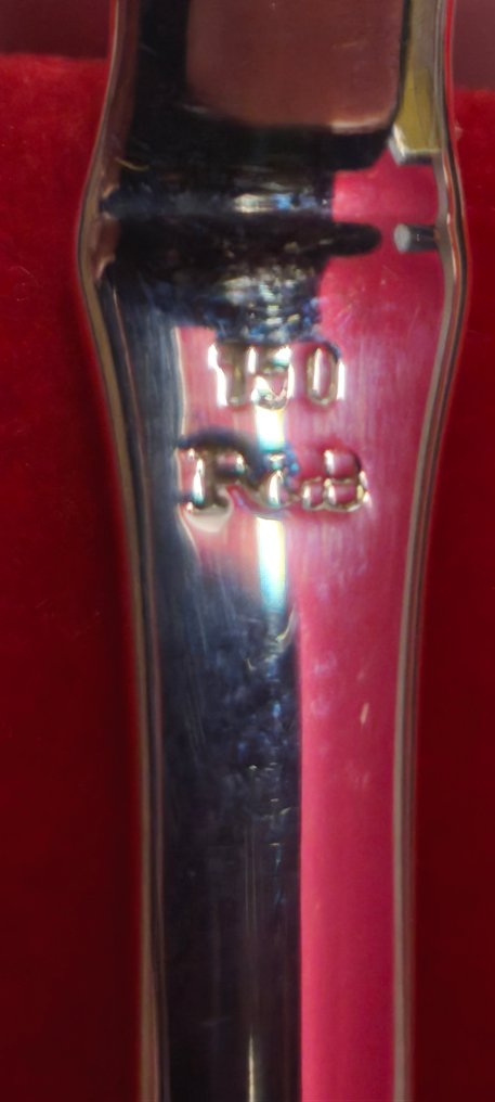 Robbe & Berking - Cake server (7) - Silverplated - 1970-1980, 1980-1990 #3.2