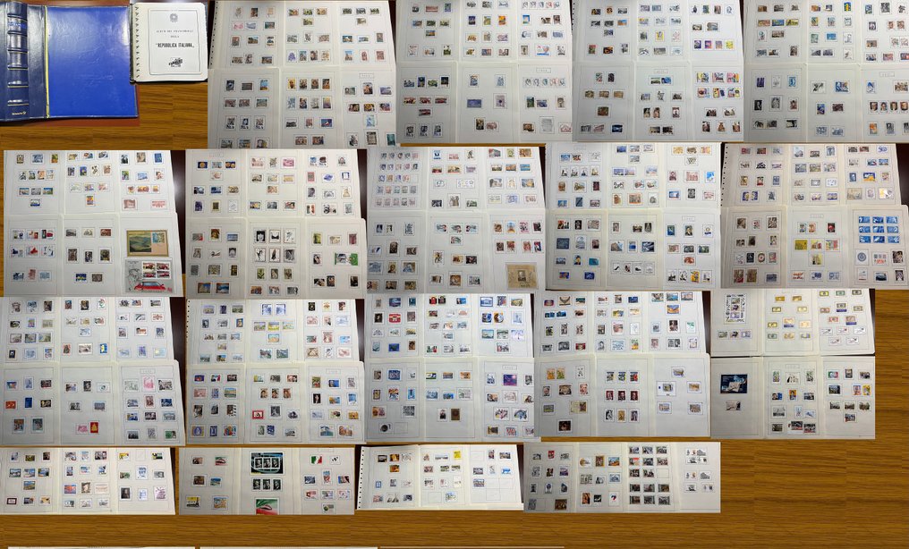 Ιταλική Δημοκρατία 1997/2011 - Υπέρολη συλλογή μεταχειρισμένων της Repubblica, σχεδόν πλήρης, τοποθετημένη σε δακτυλιοειδή άλμπουμ. #1.0