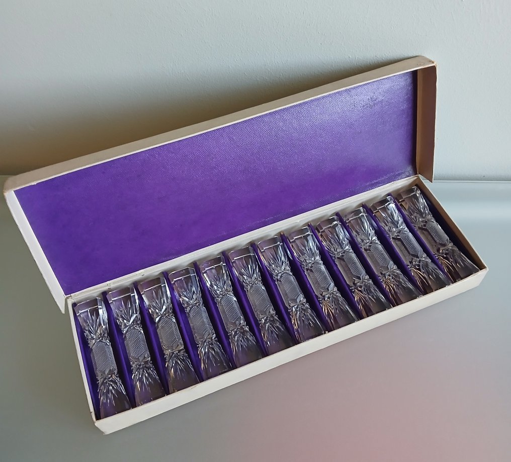 Knife rest (12) - Crystal - Set of 12 knife rests #1.0