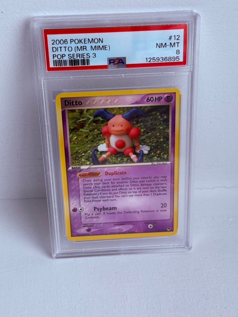 Pokémon Graded card - Ditto, Mr. Mime #12 - PSA 8 - Various sets #1.0