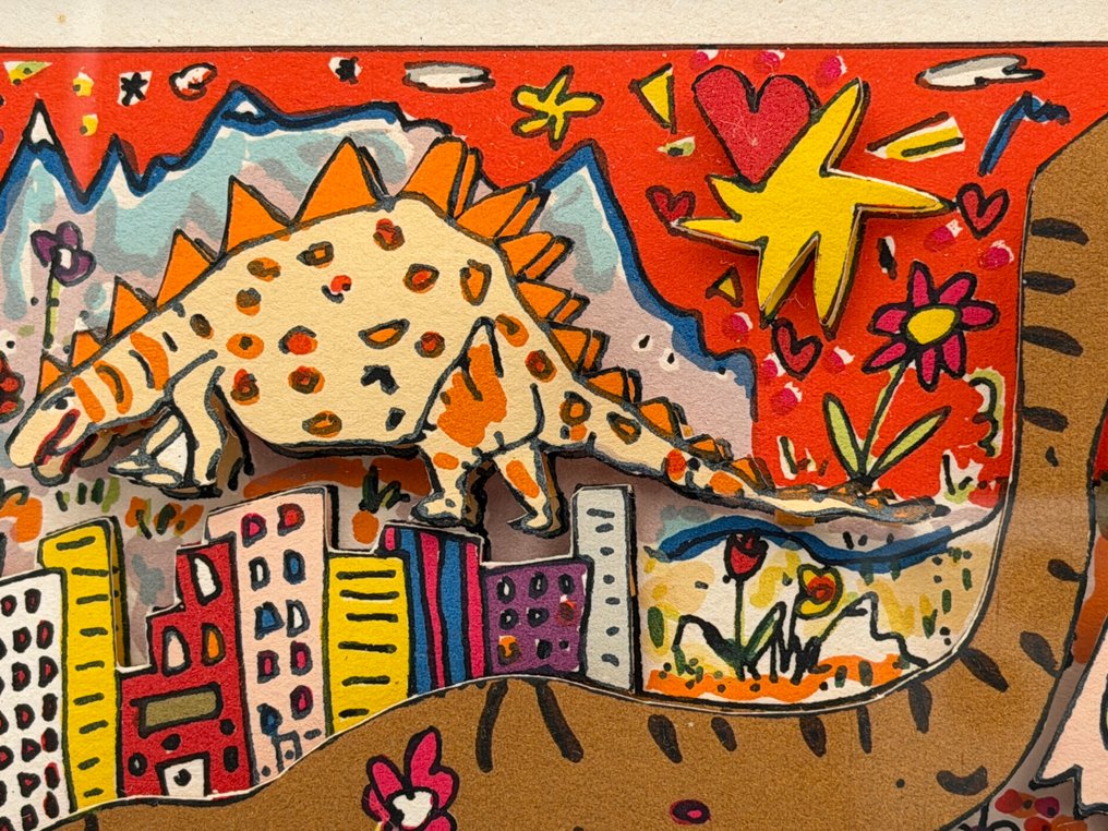 James Rizzi (1950-2011) - TIME WARP・ 3D Silkscreen #4.3