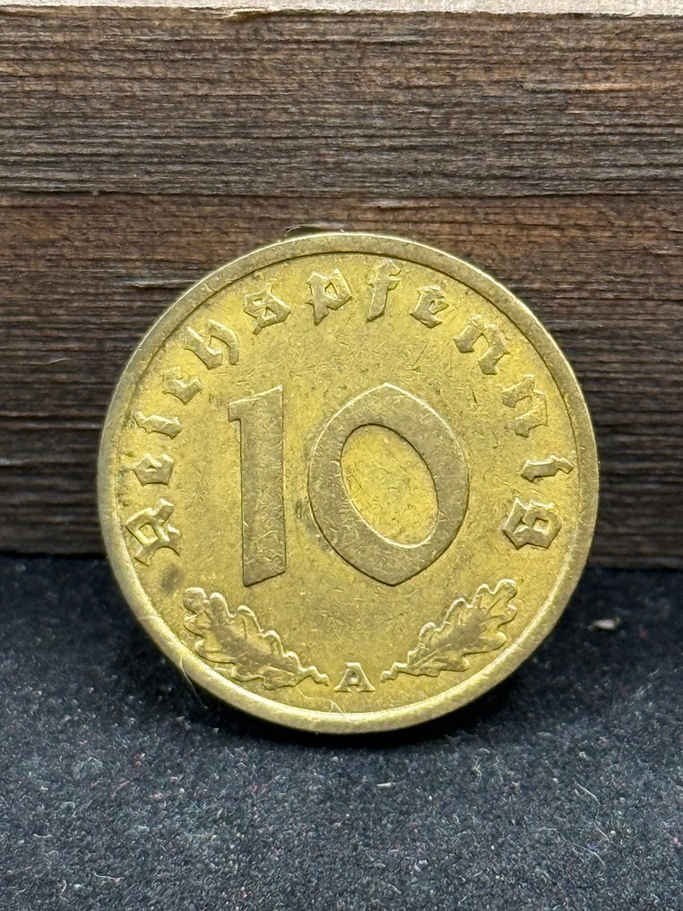 Germany, Third Reich. Deutschland. 10 Reichspfennig 1936 A selten 1936 (No reserve price) #2.1