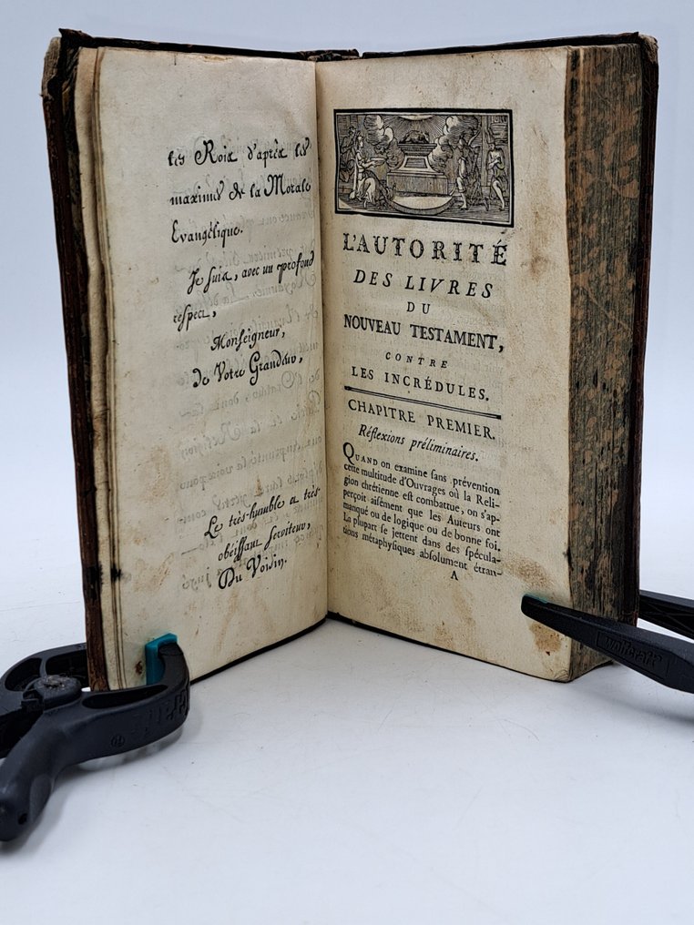 L'Autorité Des Livres du Nouveau Testament contre les incrédules - 1775 #4.3