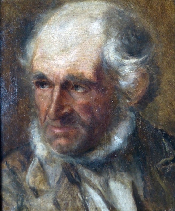 Attribué à Anton Burger (1824-1905), Attributed to - Portrait d'homme #1.0