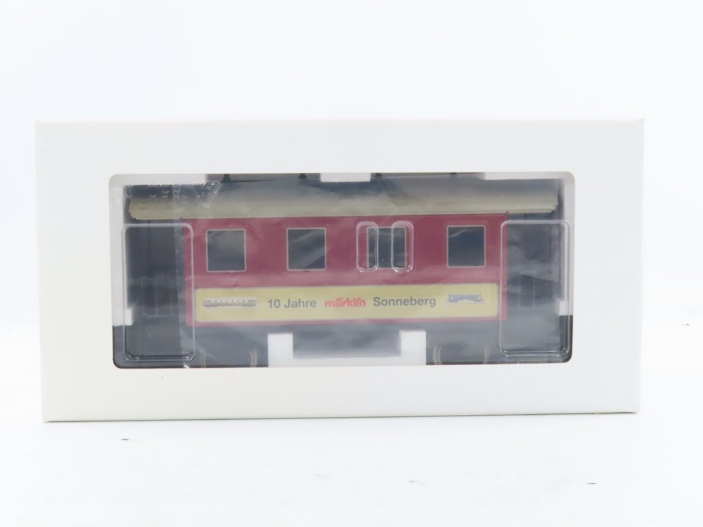 Märklin 1 - 54717 - Machetă tren transport călători (1) - 2-vehicul de pasageri cu inscripția '10 Ani Marklin Sonneberg' #4.3