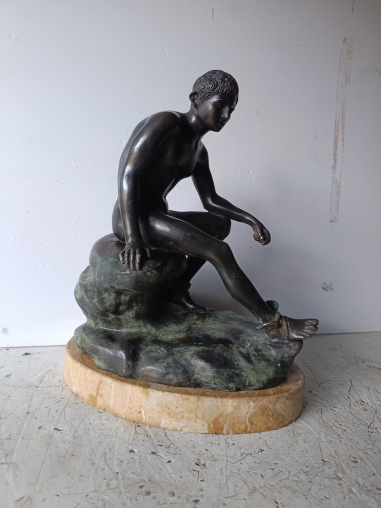 Γλυπτό, Hermes a riposo - 30 cm - Μπρούντζος #1.0