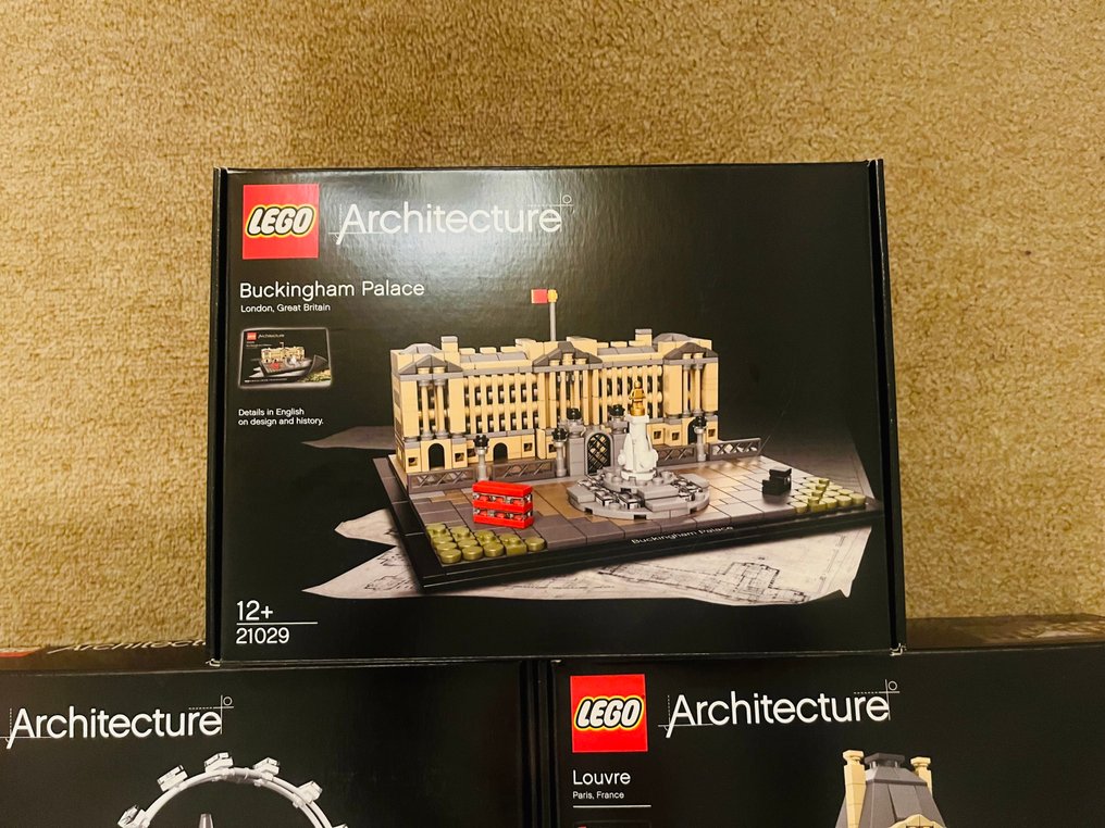 Lego Set - Architecture - Louvre, London Buckingham Palace #3.2