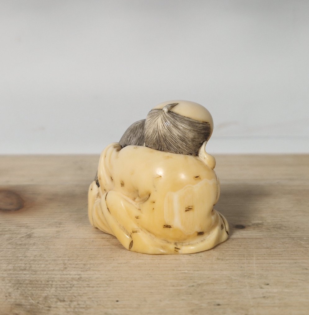 Οκαμέ και Χιοτόκου - Ελεφαντόδοντο - Ιαπωνία - Meiji period (1868-1912) #4.3