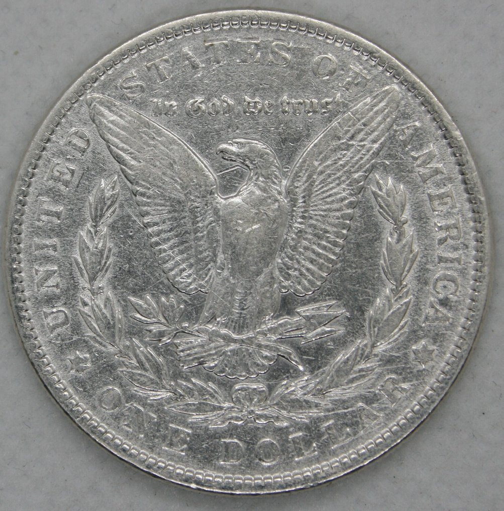 Förenta staterna. Morgan Dollar 1884  (Ingen mindstepris) #1.0