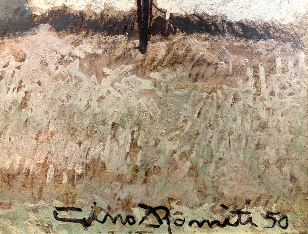 Gino Romiti (1881–1967) - Lungomare all'Antignano #3.2