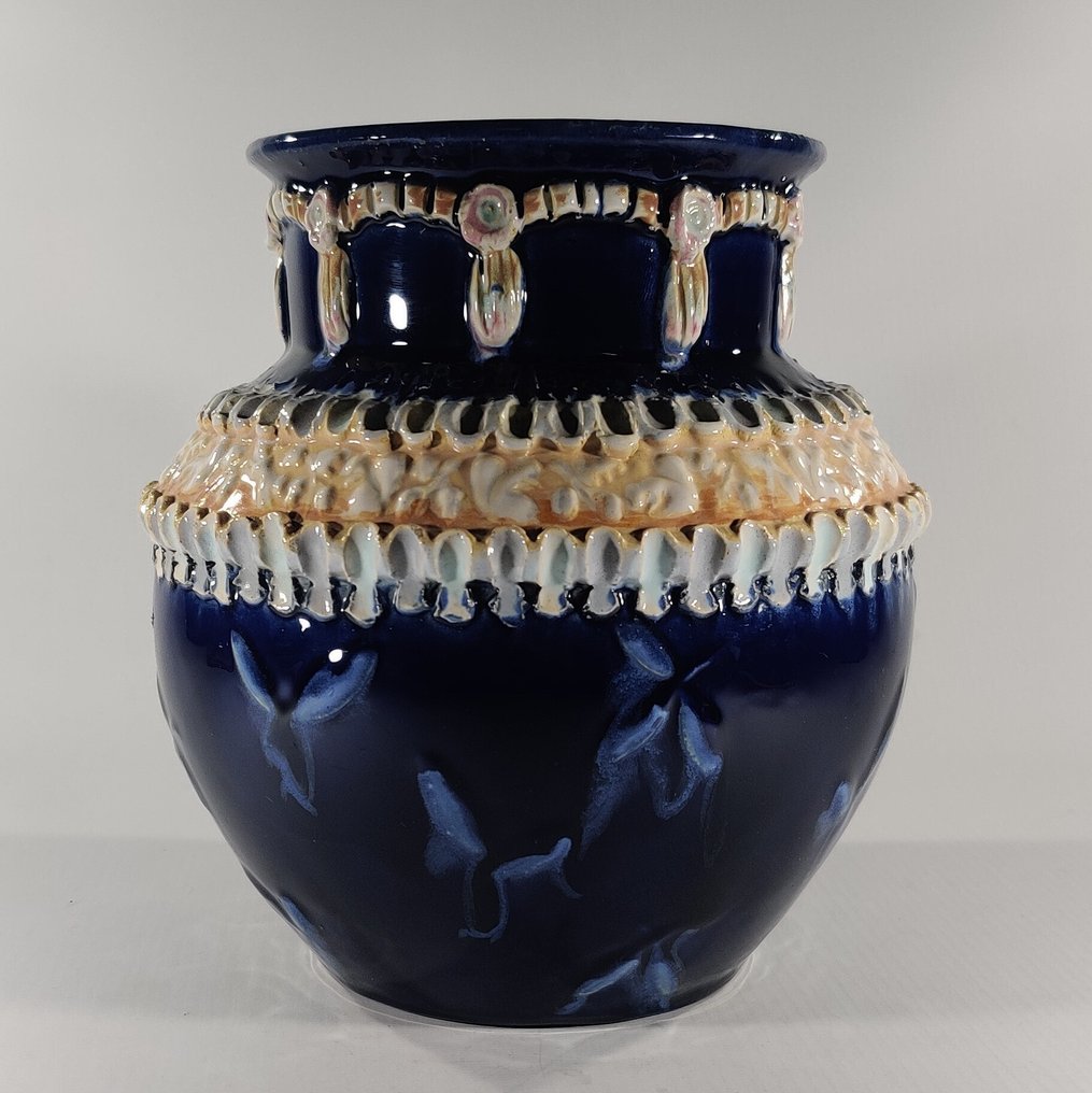 Keramis Boch - Ernest d'Hossche - Βάζο - Decor 3072 - Πήλινο #1.0