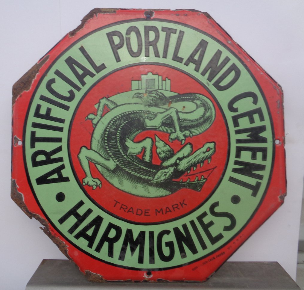 Artificial Portland Cement - Cemento Portland Artificiale - Piatto smaltato - Smalto #1.0