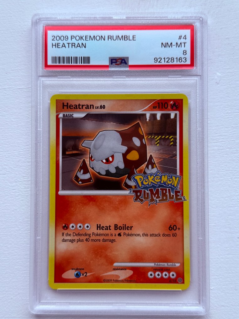 Pokémon - 1 Graded card - Heatran #4 特典卡 - PSA 8 - Various sets #1.0
