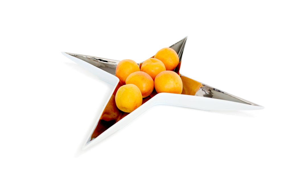 XXD - Max Kistner - Brödkorg - Meinstern Titanium - bone china + titanium - Meinstern Titanium X-Mas #1.0