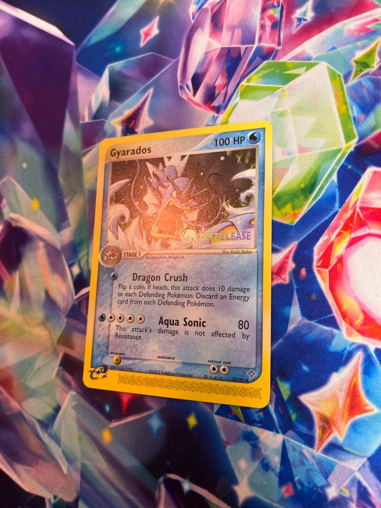 Pokémon - 1 Card - GYARADOS - PRERELEASE #32 Προωθητική κάρτα - WOTC #2.1