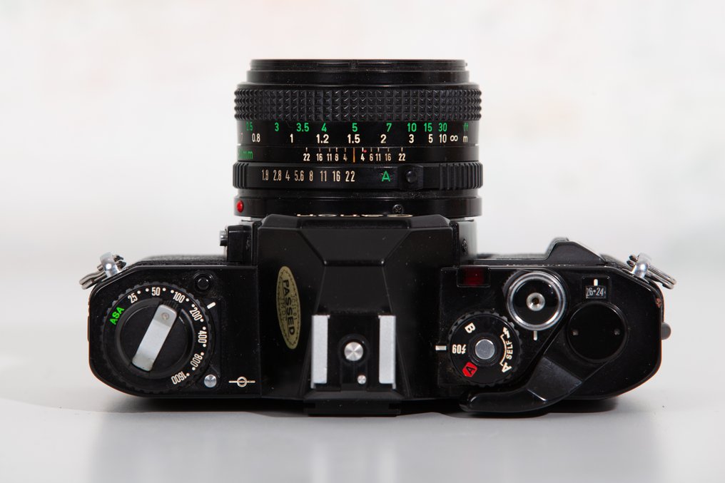 Canon AV-1 black + FD 1,8/50mm | Single lens reflex camera (SLR) #4.3