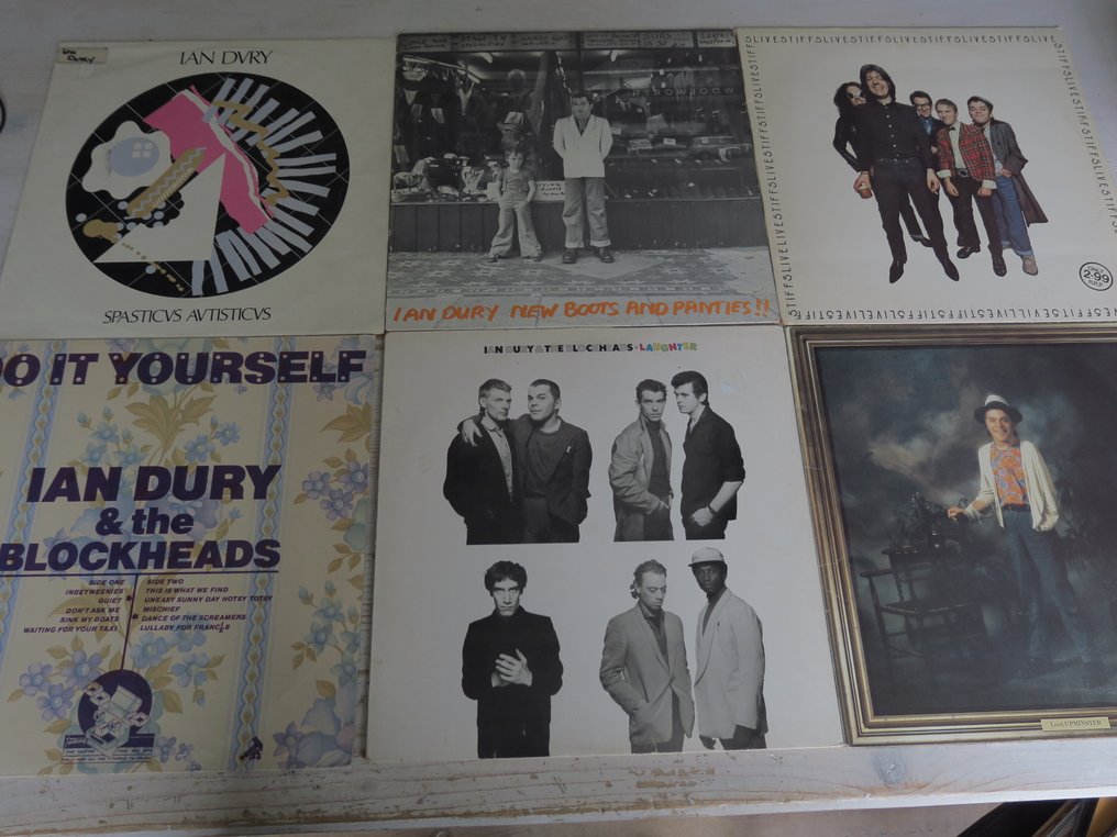 Various Artists/Bands in New Wave - Nice lot with 6 records of Top New Wave Bands: Ian Dury en Stiff artists - Titoli vari - Disco in vinile singolo - 1977 #1.0