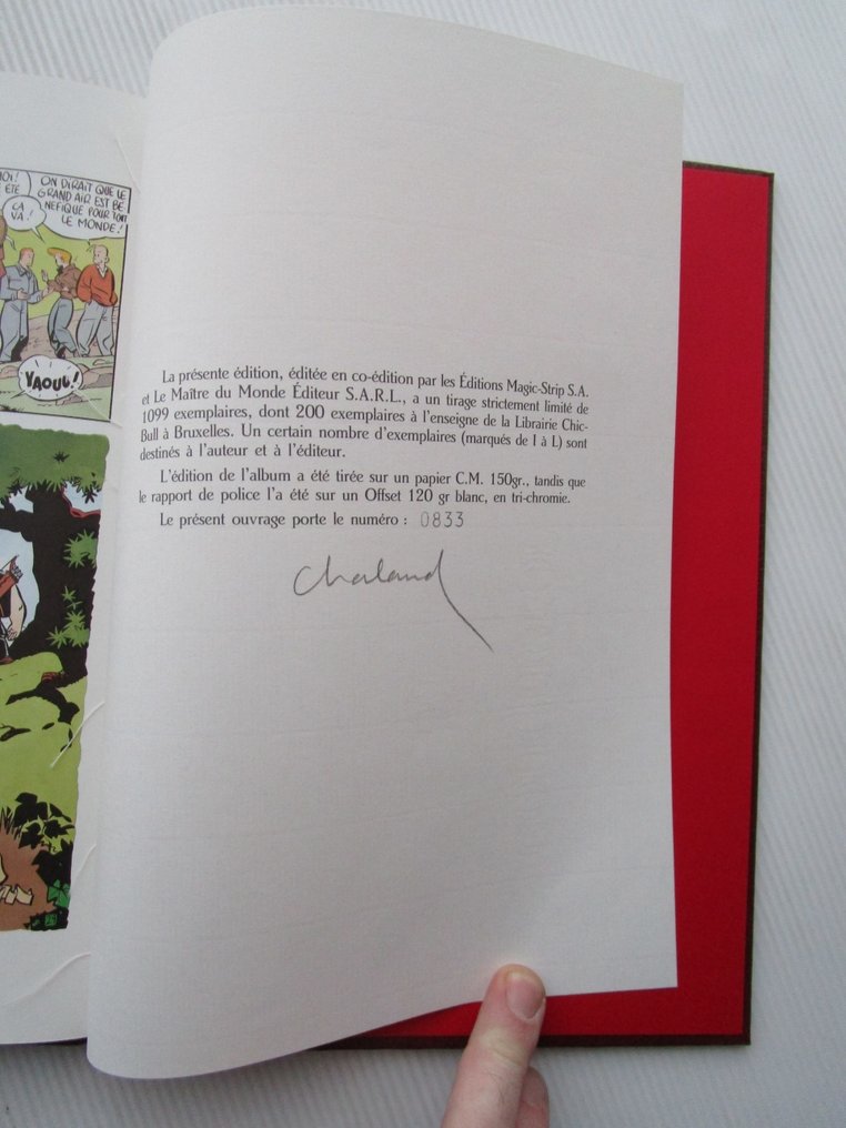 Freddy Lombard - Le Testament de Godefroid de Bouillon + suppléments - 2x C - 2 Album - 限量版 - 1987 #1.0