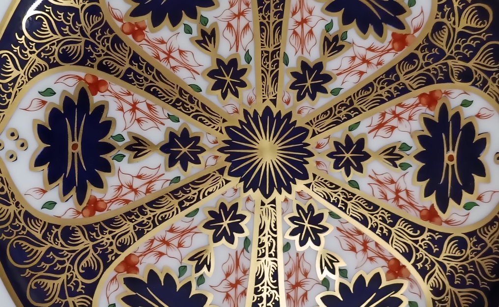 Royal Crow Derby - 盘子 - 1128 xl - 陶瓷 - 在英国生产 #2.1