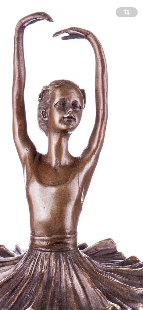 Φιγούρα - Bronzefigur Ballerina 31 CM - Μπρούντζος, Μάρμαρο #2.1