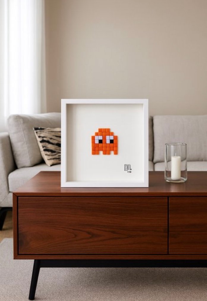 nLm (XX) - Pac-Man Orange, Mosaic #3.2