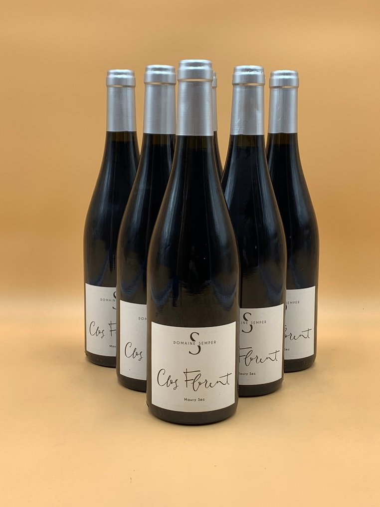 2022 Domaine Semper " Clos Florent " - Maury Sec - 6 Bottles (0.75L) #1.0