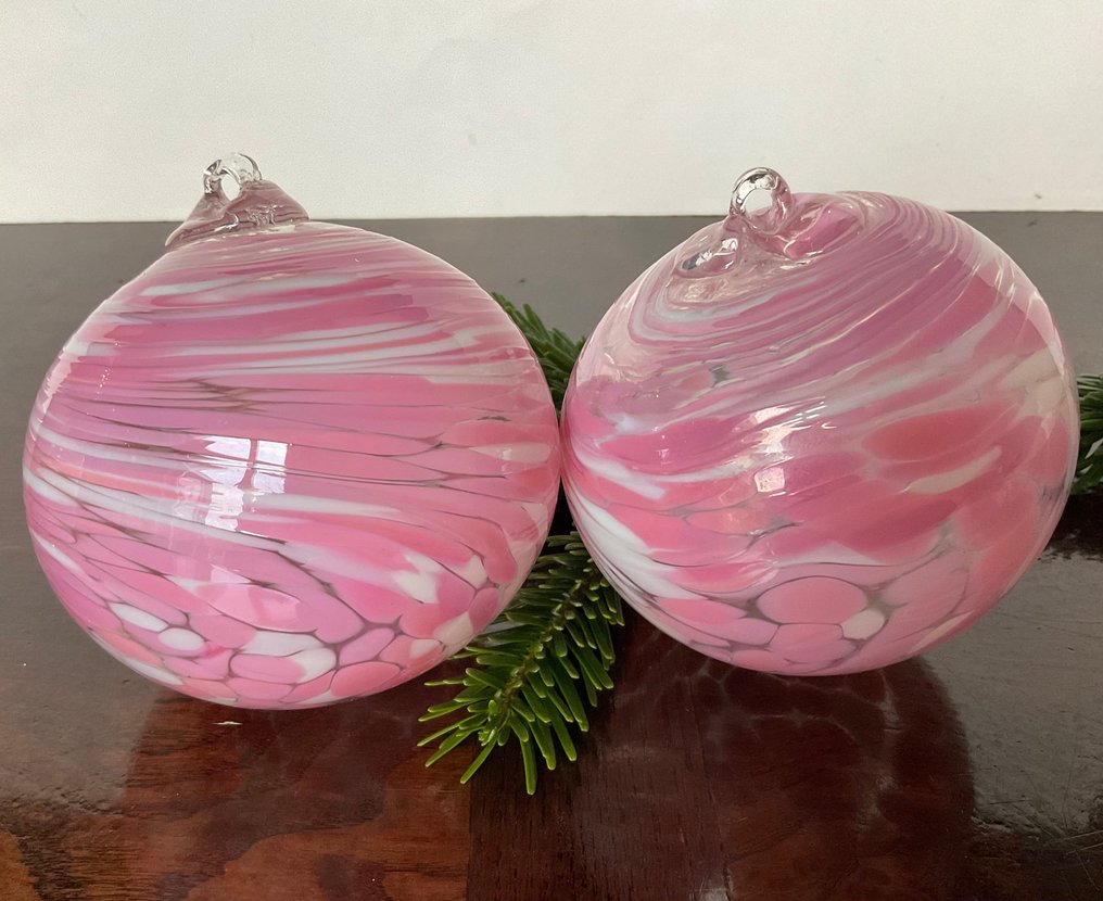 Adornos navideños (22) - Vidrio - Soplado con ojo de cristal #3.2