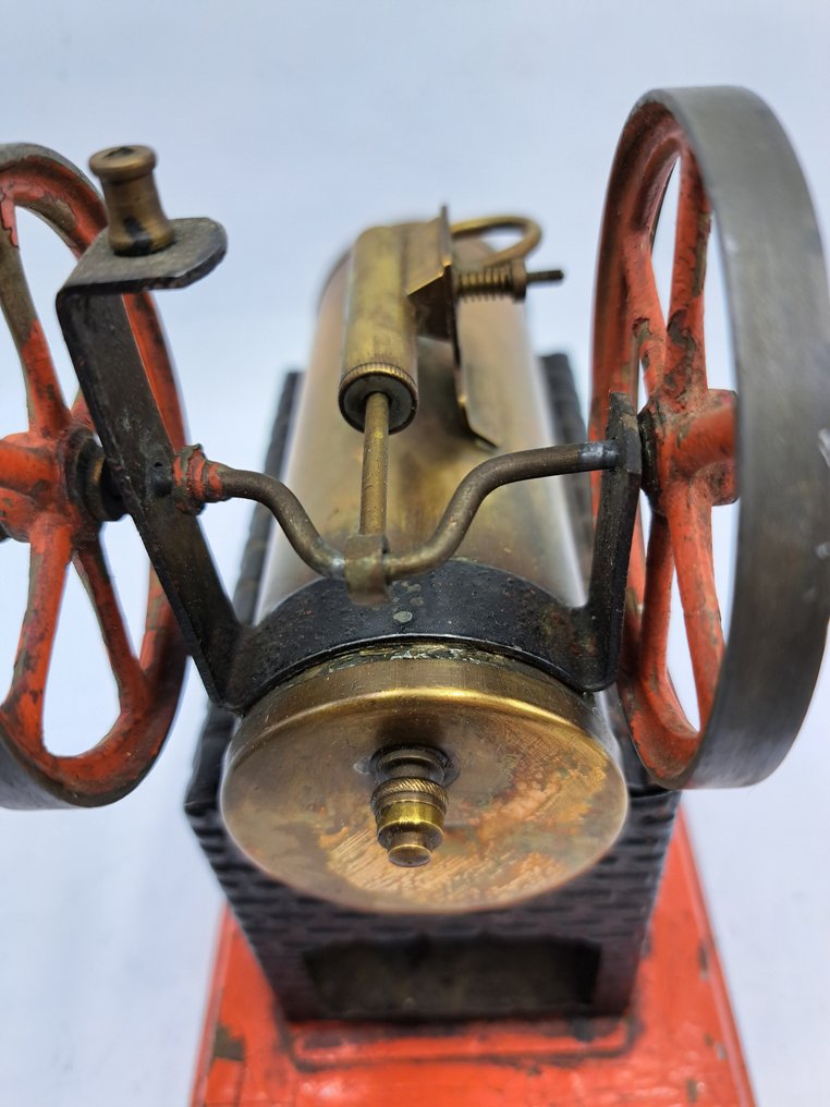 蒸汽机 - Gebrüder Bing - 黄铜, 铁 - 1920-1930 - 水平蒸汽机 #3.2