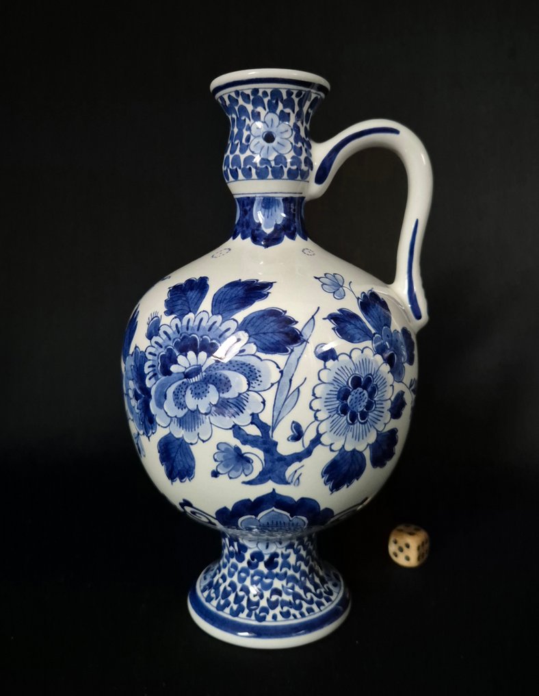 De Porceleyne Fles, Delft - Κανάτα - Πήλινο - Δελφτσμπλάου Βάζο, Καράφα #1.0