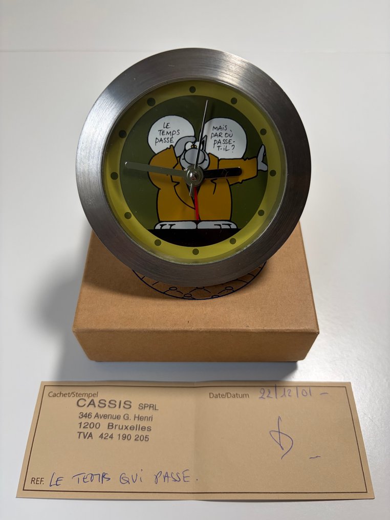 O’Temps Tic - Le Chat - Horloge “Le Temps qui Passe” #2.1