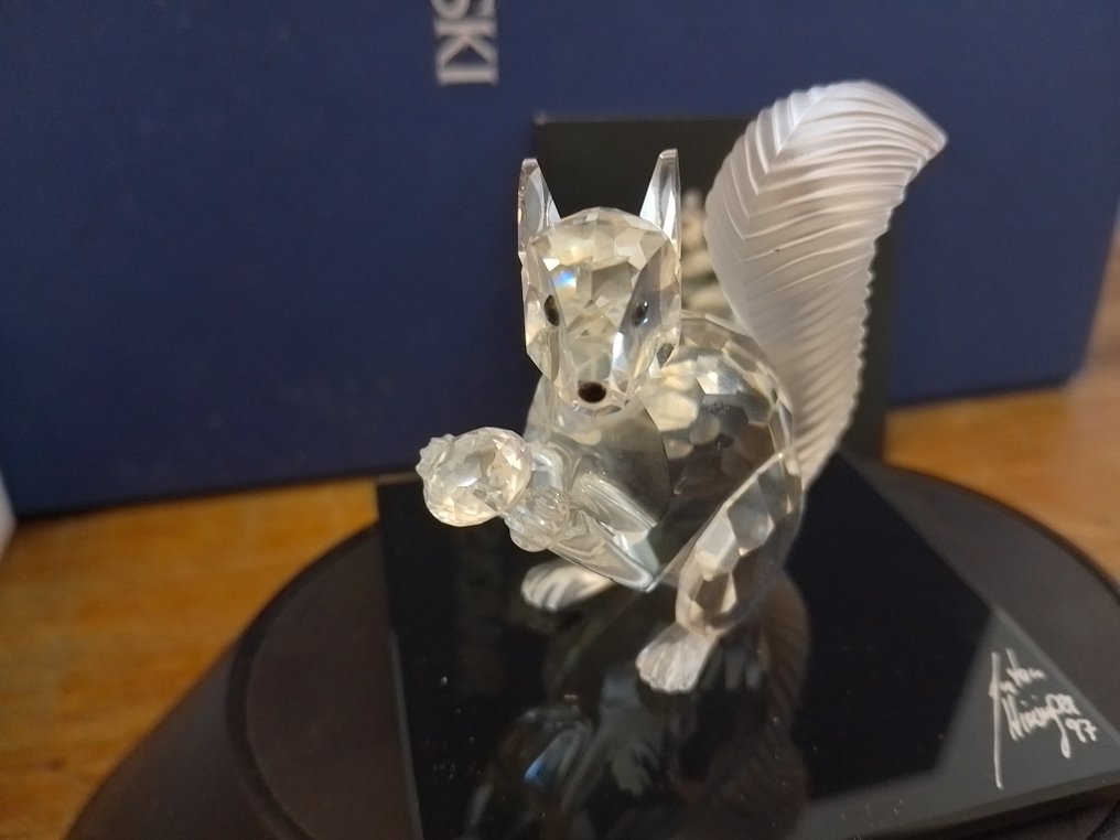 Swarovski - 雕像 - Anniversary Squirrel 208433 - Box + Certificate - 水晶 #3.2