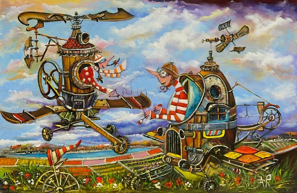 Artur Płachta (XX-XXI) - Let's escape into the clouds, my love! #1.0