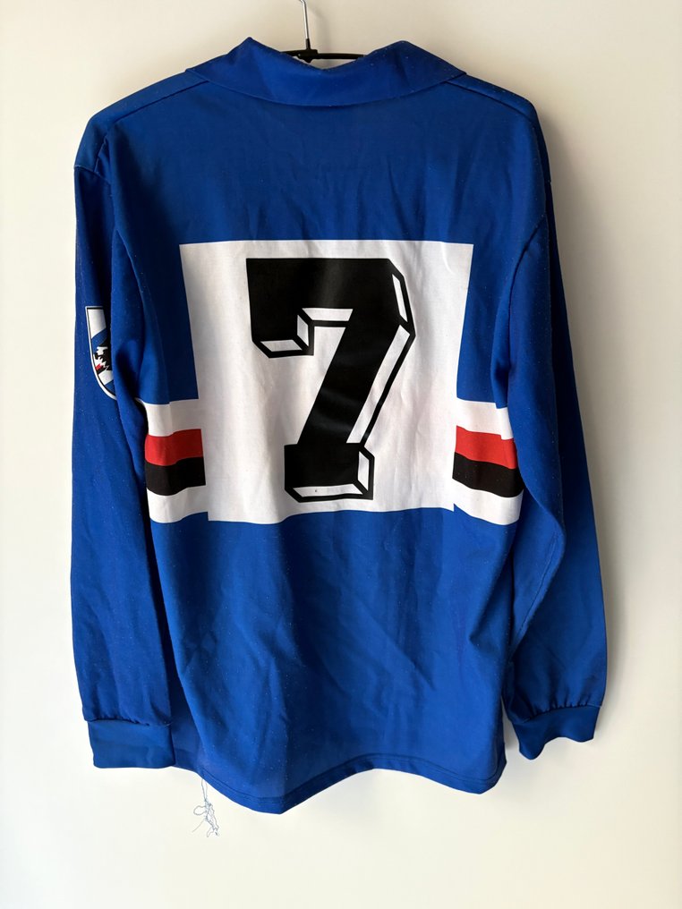 sampdoria - 意大利足球联盟 - Victor Munoz - 1988 - 足球衫 #1.0