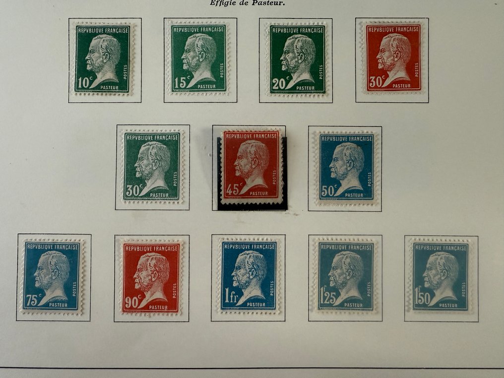 Frankrike - Yvert 162/169 og 170/181 «Orphelins og Pasteurs» i nye * - TB #2.1