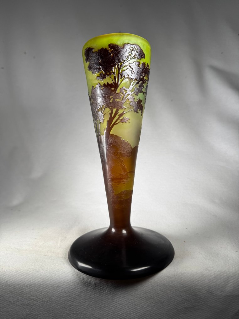 Emile Gallé - 花瓶  - 玻璃 #3.2