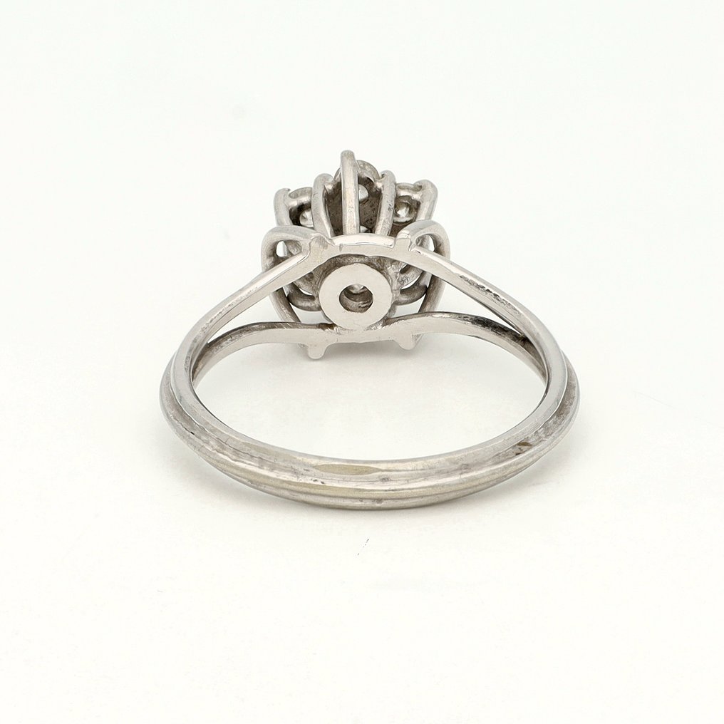 Ring - 18 karaat Witgoud Diamant (Natuurlijk) #3.2