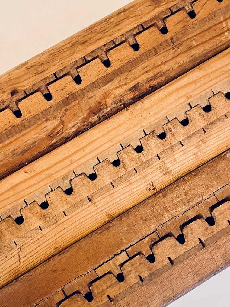 Wilh. Osterwald - χωρίς τιμή ασφαλείας - Υγραντήρας (3) - Ξύλο - 3x ξύλινες καλούπες για πούρα #3.2