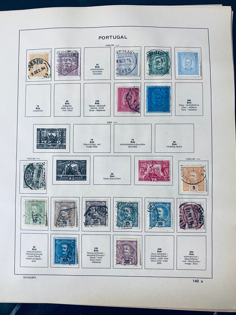 Portugal - Portugal collection on album pages #1.0