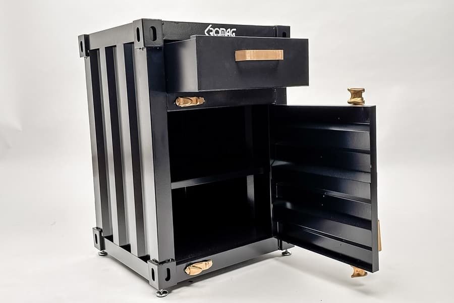 Kromag KroCon - KroCon - Tarjoilukaappi - Metalli - Kromag Designschrank #2.1