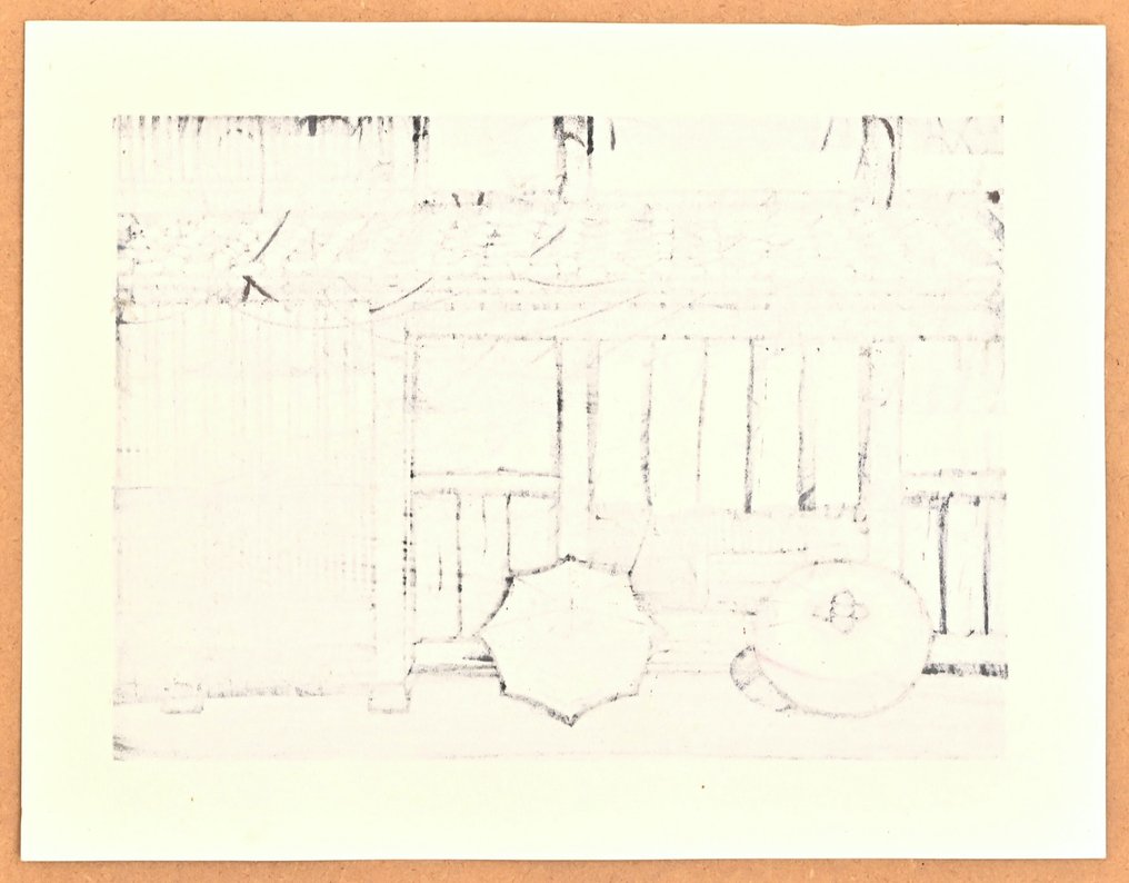 A Break in the Rain 晴向 - Hand-Signed - Nishijima Katsuyuki (b 1945) - Japan #4.3