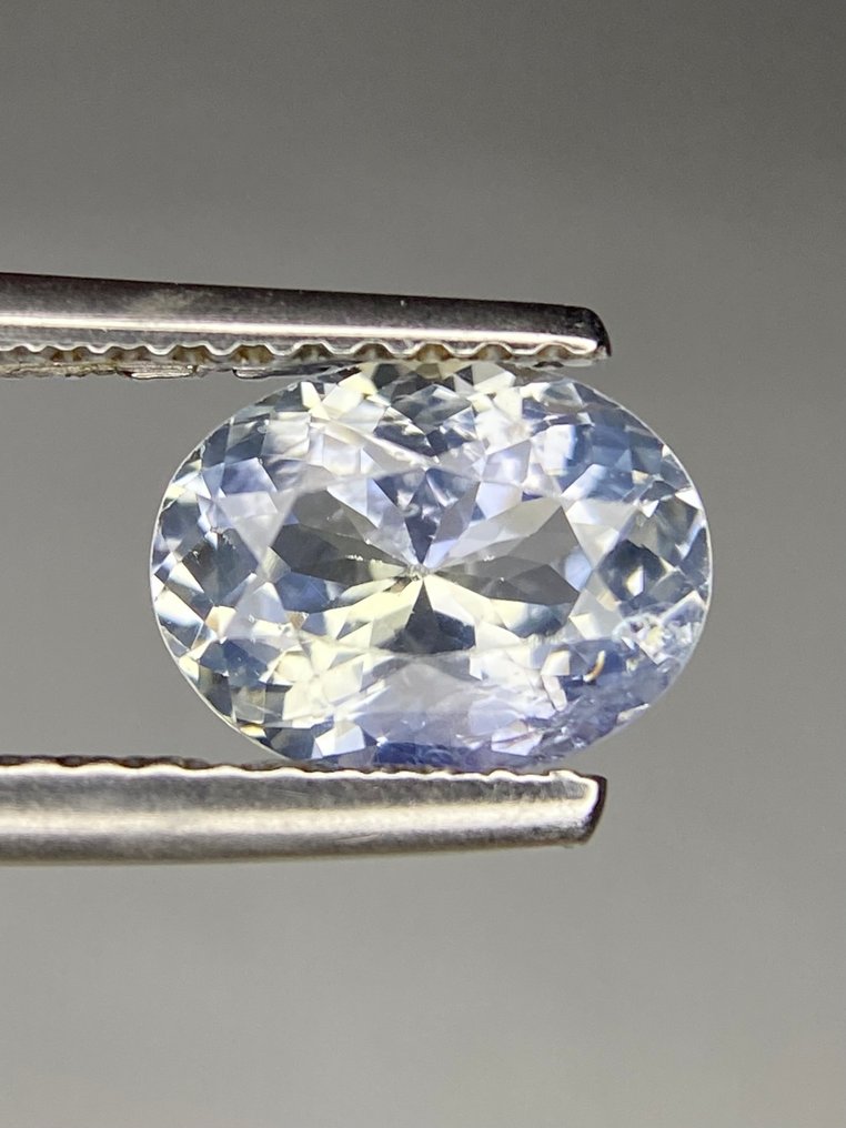 Zonder minimumprijs - 1 pcs Blauw Saffier - 1.45 ct - nternational Colored Gemstone Association (ICA GemLab) #1.0